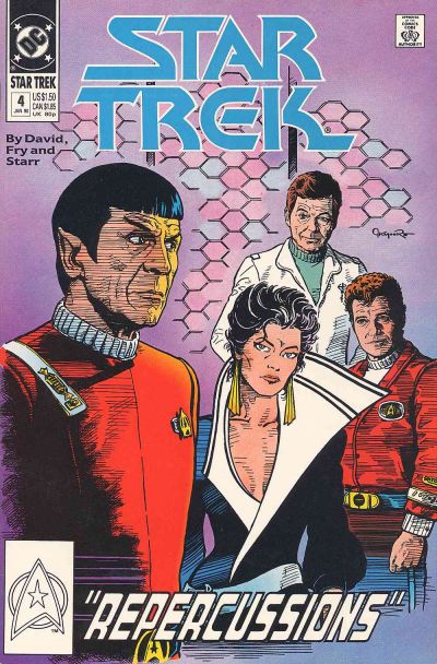 Cover for Star Trek (DC, 1989 series) #4 [Direct]