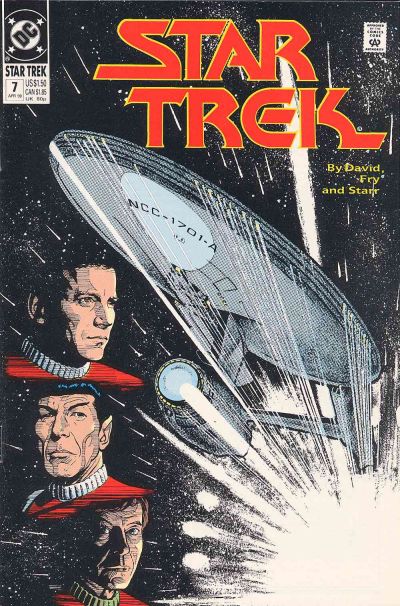 Cover for Star Trek (DC, 1989 series) #7 [Direct]