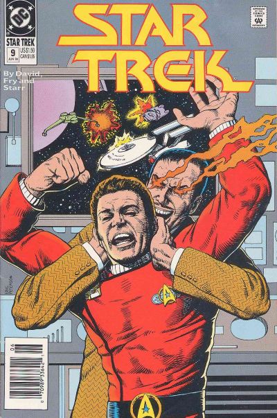 Cover for Star Trek (DC, 1989 series) #9 [Newsstand]