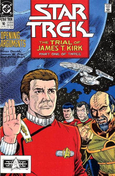 Cover for Star Trek (DC, 1989 series) #10 [Direct]