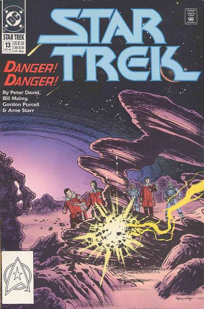 Cover for Star Trek (DC, 1989 series) #13 [Direct]