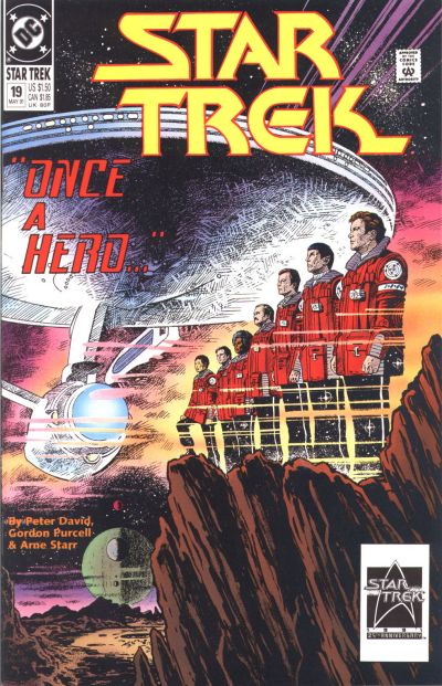 Cover for Star Trek (DC, 1989 series) #19 [Direct]