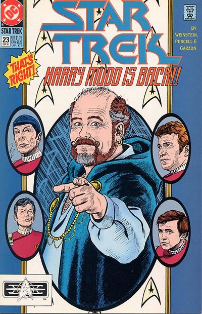 Cover for Star Trek (DC, 1989 series) #23 [Direct]