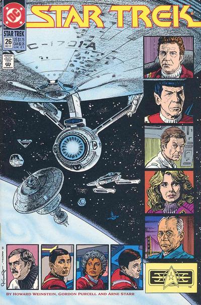 Cover for Star Trek (DC, 1989 series) #26 [Direct]
