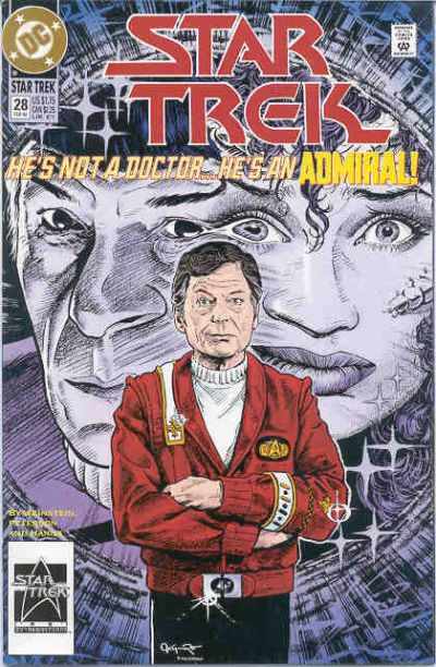 Cover for Star Trek (DC, 1989 series) #28 [Direct]