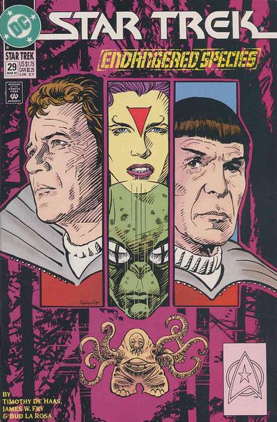 Cover for Star Trek (DC, 1989 series) #29 [Direct]