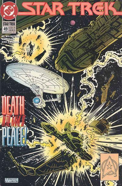 Cover for Star Trek (DC, 1989 series) #49 [Direct]