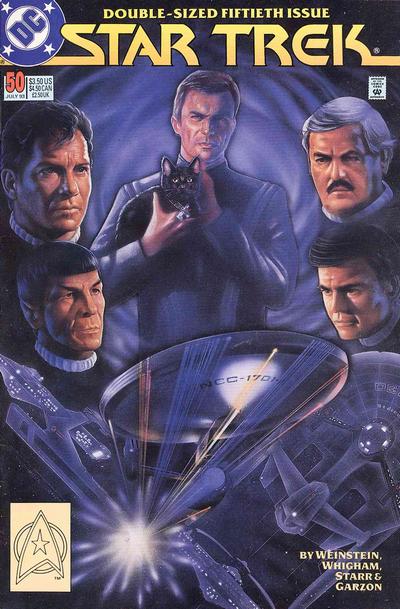 Cover for Star Trek (DC, 1989 series) #50 [Direct]