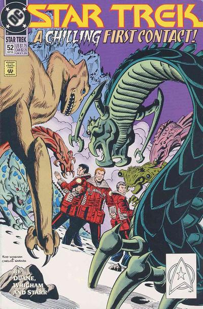 Cover for Star Trek (DC, 1989 series) #52 [Direct]