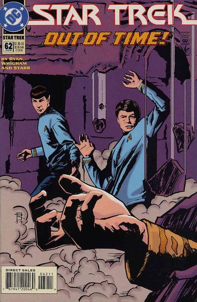 Cover for Star Trek (DC, 1989 series) #62 [Direct Sales]