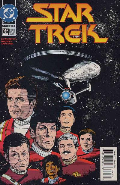 Cover for Star Trek (DC, 1989 series) #66 [Direct Sales]