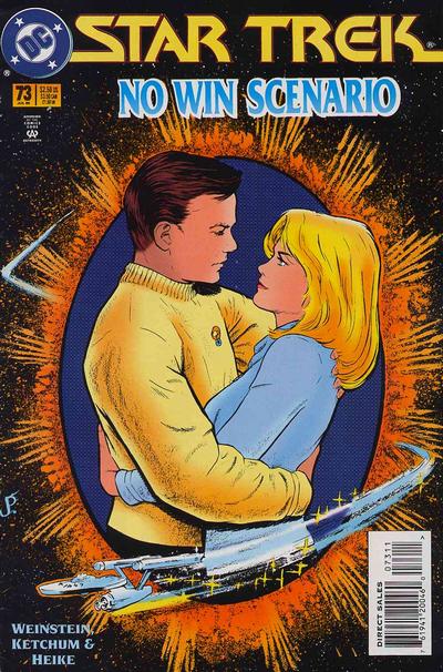 Cover for Star Trek (DC, 1989 series) #73 [Direct Sales]