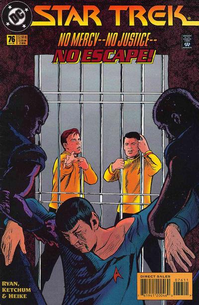 Cover for Star Trek (DC, 1989 series) #76 [Direct Sales]