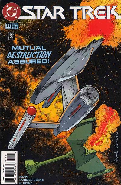 Cover for Star Trek (DC, 1989 series) #77 [Direct Sales]