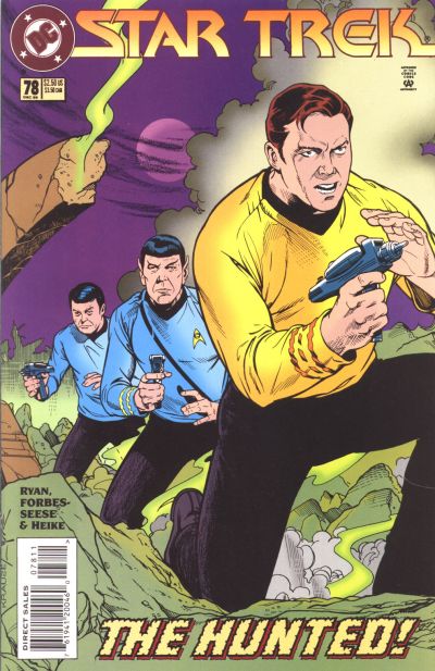 Cover for Star Trek (DC, 1989 series) #78 [Direct Sales]