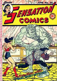 Cover Thumbnail for Sensation Comics (DC, 1942 series) #30