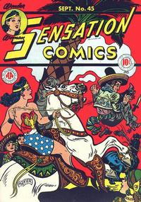 Cover for Sensation Comics (DC, 1942 series) #45