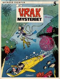 Cover for Spirous äventyr (Carlsen/if [SE], 1974 series) #5 - Vrakmysteriet
