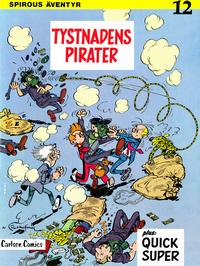 Cover Thumbnail for Spirous äventyr (Carlsen/if [SE], 1974 series) #12 - Tystnadens pirater