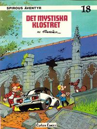 Cover Thumbnail for Spirous äventyr (Carlsen/if [SE], 1974 series) #18 - Det mystiska klostret