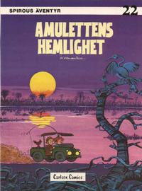 Cover for Spirous äventyr (Carlsen/if [SE], 1974 series) #22 - Amulettens hemlighet
