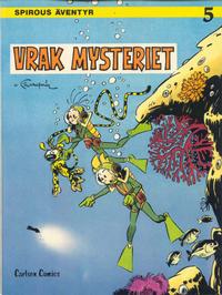 Cover Thumbnail for Spirous äventyr (Carlsen/if [SE], 1974 series) #5 - Vrakmysteriet [2:a upplagan, 1984]