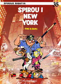 Cover for Spirous äventyr (Carlsen/if [SE], 1974 series) #35 - Spirou i New York