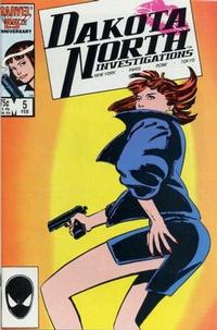Cover Thumbnail for Dakota North (Marvel, 1986 series) #5 [Direct]