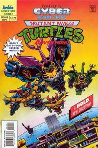 Cover Thumbnail for Teenage Mutant Ninja Turtles Adventures (Archie, 1989 series) #62 [Direct Edition]