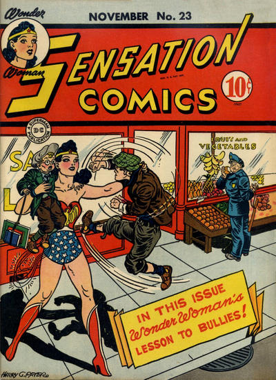 Cover for Sensation Comics (DC, 1942 series) #23
