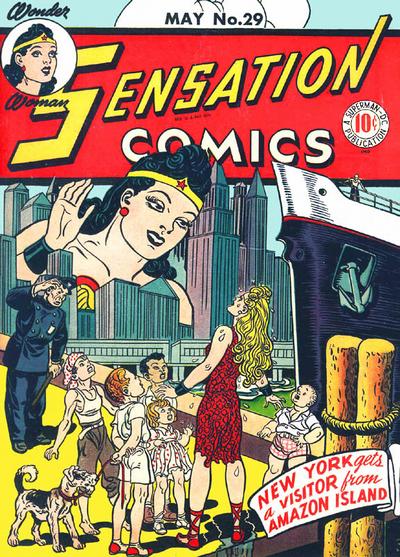 Cover for Sensation Comics (DC, 1942 series) #29