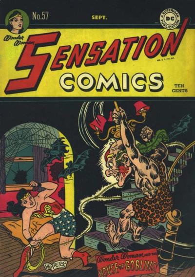 Cover for Sensation Comics (DC, 1942 series) #57