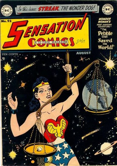 Cover for Sensation Comics (DC, 1942 series) #92