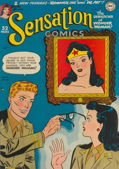 Cover for Sensation Comics (DC, 1942 series) #95