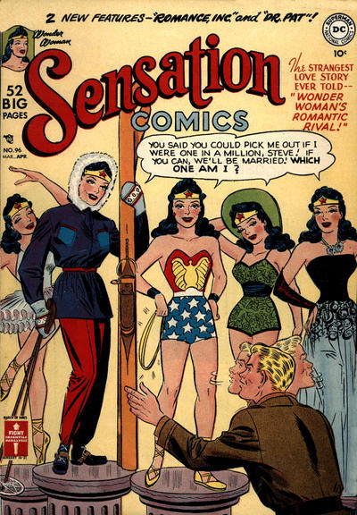Cover for Sensation Comics (DC, 1942 series) #96