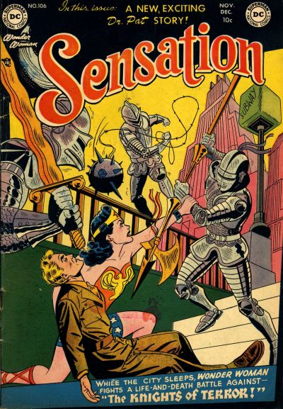 Cover for Sensation Comics (DC, 1942 series) #106