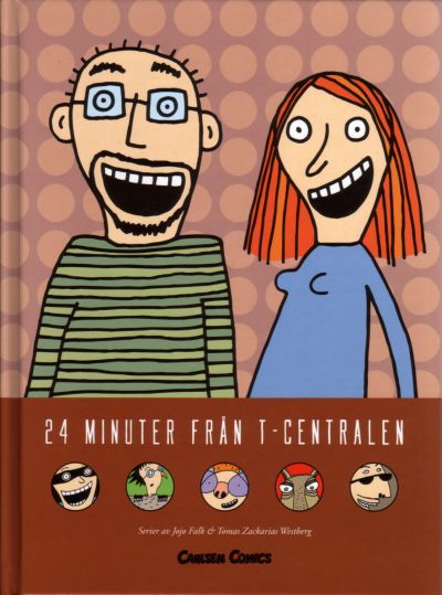 Cover for 24 minuter från T-centralen (Bonnier Carlsen, 2000 series) 