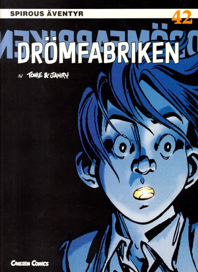 Cover for Spirous äventyr (Bonnier Carlsen, 1993 series) #42 - Drömfabriken