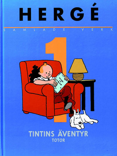 Cover for Hergé - samlade verk (Bonnier Carlsen, 1999 series) #1