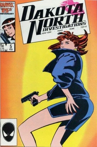 Cover for Dakota North (Marvel, 1986 series) #5 [Direct]