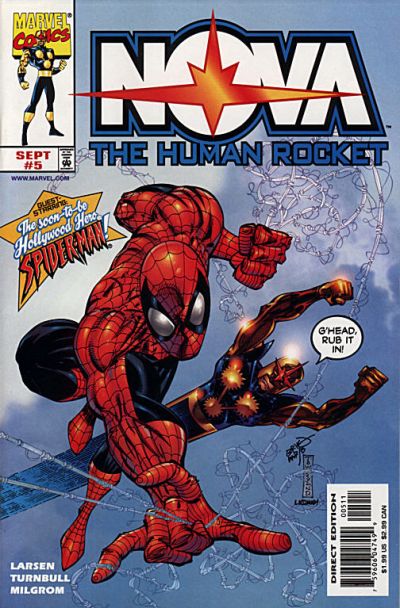 Cover for Nova (Marvel, 1999 series) #5