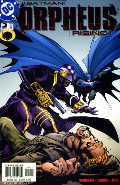Cover for Batman: Orpheus Rising (DC, 2001 series) #3 [Direct Sales]