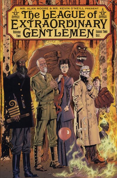 Cover for The League of Extraordinary Gentlemen (DC, 2002 series) #2