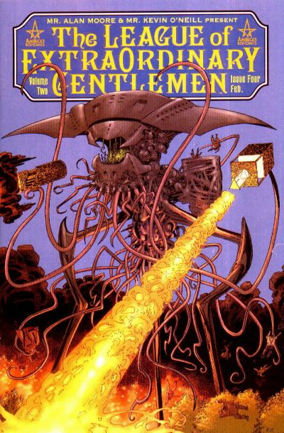 Cover for The League of Extraordinary Gentlemen (DC, 2002 series) #4