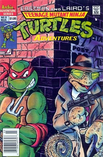 Cover for Teenage Mutant Ninja Turtles Adventures (Archie, 1989 series) #9 [Newsstand]