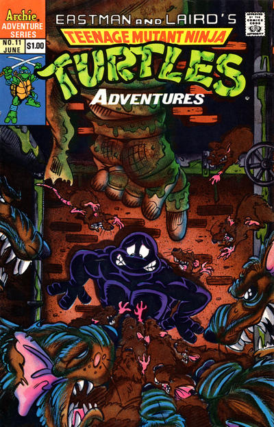 Cover for Teenage Mutant Ninja Turtles Adventures (Archie, 1989 series) #11