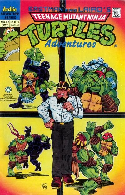 Cover for Teenage Mutant Ninja Turtles Adventures (Archie, 1989 series) #37