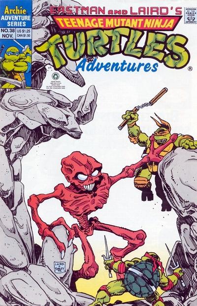 Cover for Teenage Mutant Ninja Turtles Adventures (Archie, 1989 series) #38