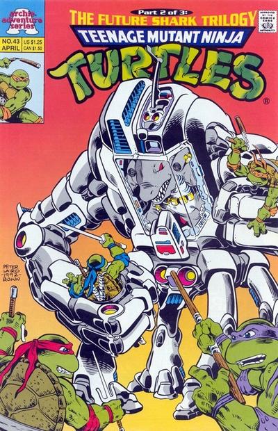 Cover for Teenage Mutant Ninja Turtles Adventures (Archie, 1989 series) #43