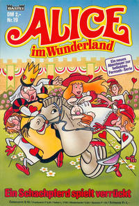 Cover Thumbnail for Alice im Wunderland (Bastei Verlag, 1984 series) #19